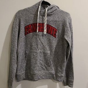 Fanshawe College Heathered Grey hoodie